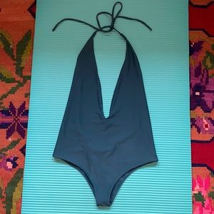Mikoh Hinano One Piece in Teal Blue